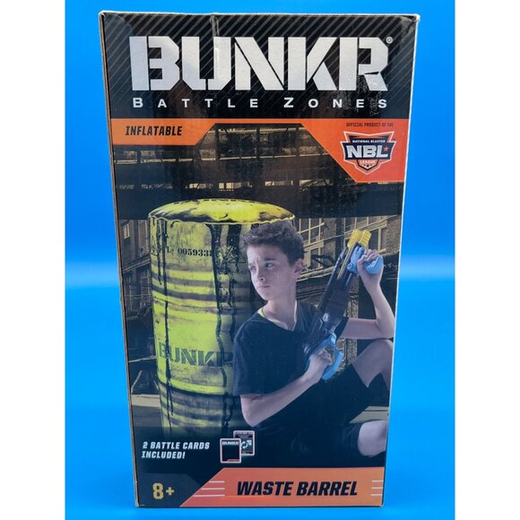 Build Your Own Inflatable Waste Barrel Battlezone Game Accessory For Nerf & Wate - Picture 2 of 6